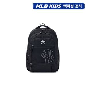 [MLB키즈PG] 베이직 3LAYER 메쉬 포켓 책가방 (7ABKB065N-50BKS)