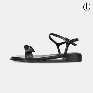 엘케이트 여자 샌들 발편한 낮은굽 플랫 리본 여름 슈즈 LMLA004