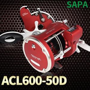 싸파 ACL600-50D 장구통릴 12볼 베어링 좌핸들 침선낚시/선상우럭/선상낚시/바다낚시