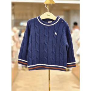 [에뜨와HB]2025년신상품NY)로건니트SW 07S721503 신생아선물 백일 돌선물 티셔츠 유아의류 상하복