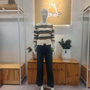 레코브 HC04 배색단가라 가디건 LC61EXKC527