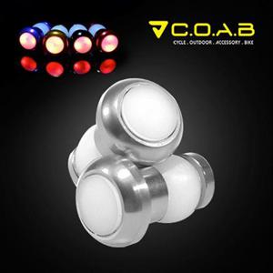 코아브 핸들바 캡 라이트 화이트 N-6184 자전거용품 자전거 핸들바라이트 핸들라이트