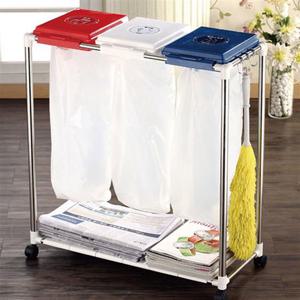 빠띠라인 재활용 분리수거함 3P 휴지통 재활용품 청소용품 정리함