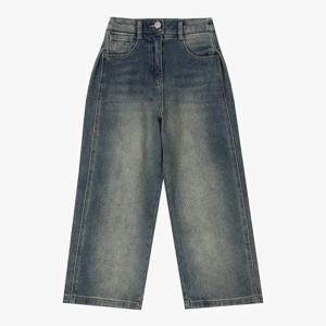 더데이걸개미 허리핏 와이드 기모 데님청바지TGTJ25T03