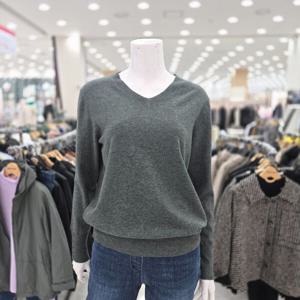 [벨라디터치]브이넥 니트티 V9E4KT32_GN