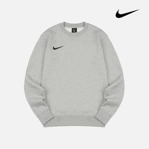 [나이키]나이키 스우시 크루넥 긴팔 맨투맨 그레이 CW6902-063