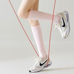 [SBD8H38]압박 롱 양말 근육 운동용 컬러 삭스