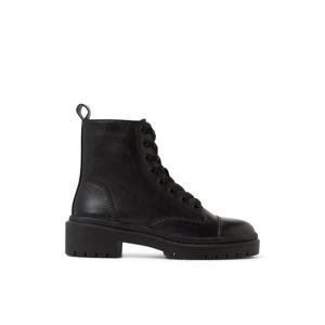 [알도]알도 고어-인 필로우워크 앵클 부츠 - 블랙 ADD1B076FZ001