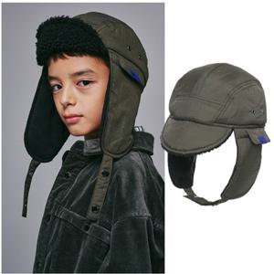 블루테일2 AZH1AH01KK 고학년 남아 여아 카키 백스트링 트루퍼햇 겨울 모자