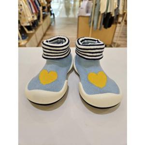 [블루독베이비] 26SS(블루)하트 걸음마신발 신생아 첫걸음 고무신 (4611482905)