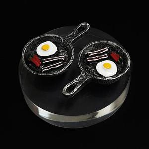 음식 모형 마그넷 후라이팬