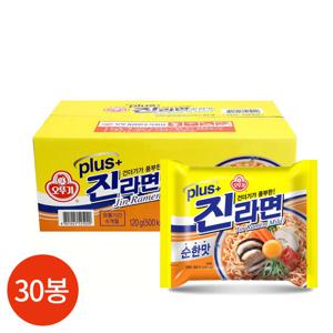 오뚜기 진라면 PLUS 순한맛 120g x 30봉