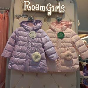 로엠걸즈 DP01 덕파이버  퍼가방 롱패딩 점퍼 RGJD25W1C