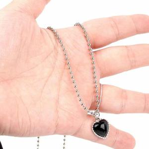 하트 목걸이 1개입 여자목걸이악세서리 파티목걸이