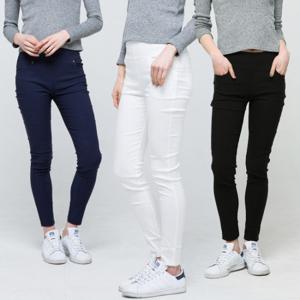 [진스타일] 여성 아이스 면스판 밴딩스키니 시원한촉감