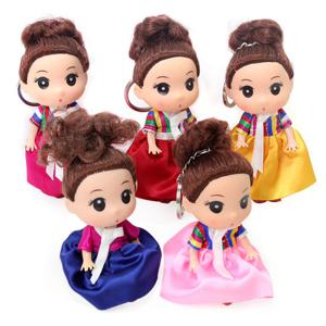 [박씨상방] 오색한복 여자인형 열쇠고리(소)