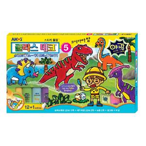 [아모스] 스티커 물감 글라스데코 5 (야광)