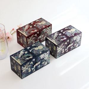 [박씨상방] 한지 미니쌍합 소(사군자)비밀보석함