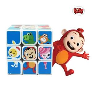 [우토 토이즈] 코코몽 아이큐 큐브 (3x3) 캐릭터 큐브 장난감