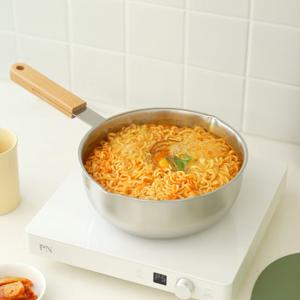 PN풍년 위더스 우드라이트 IH 멀티팟 18cm 라면냄비 편수냄비 냄비 이유식 전골 손잡이 냄비