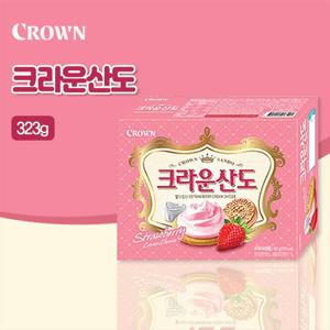 [크라운] 크라운산도 딸기크림치즈(323g)