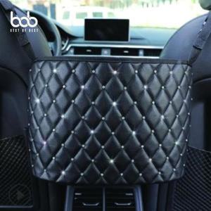 [마물샵] 퀼팅 자동차 콘솔박스 뒷좌석 포켓 틈새수납