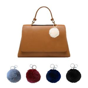 리얼 래빗퍼 폼폼이 7cm 키링 키홀더 열쇠고리 스트랩