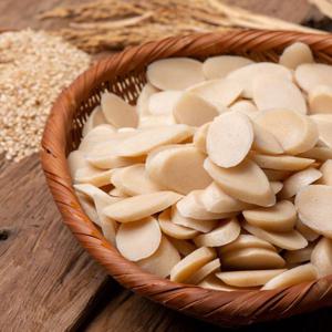 [유기농 무염 현미떡국떡 500g] 현미떡