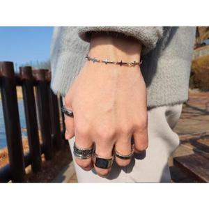 [노블른] 써지컬 서지컬 스틸 십자가 체인 팔찌 교회 선물