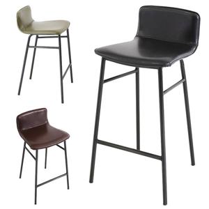 더조아 지니바체어 블랙 모던바텐 홈바 아일랜드식탁 의자