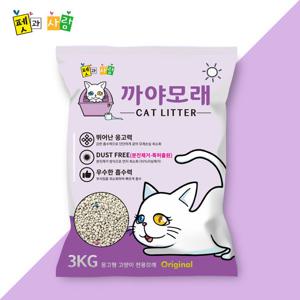 특허 먼지없는 벤토 오리지날 까야 고양이모래 3kg