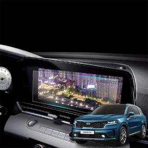 쏘렌토MQ4 네비필름 네비보호필름 네비게이션필름 지문방지필름