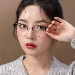 어나더루트 안경테 CONNELLY C02 동글이 라운드 메탈테 니켈프리