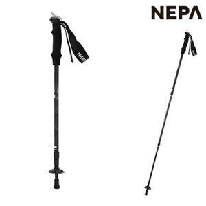 [네파]7KC9009 공용 등산 트레킹 용품 듀랄루민 3단 싱글 스틱 모션