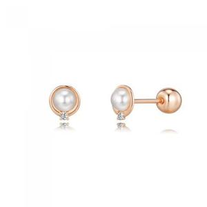 [스타일러스]E 빈즈샤인펄3(14K) 한짝 진주 피어싱 242400002 115