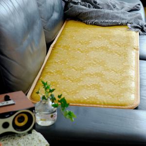 두두마켓 3인용 쇼파전기매트 골드 50cmx 130cm