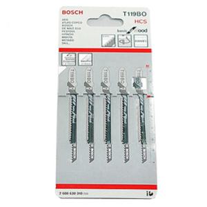 보쉬 목재용 직소날 직쏘날 직소기날 톱날 T119BO