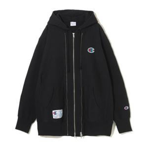 언더커버 X 챔피언 집업 후드티 UC1E4811 BLACK