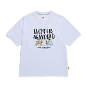 내셔널지오그래픽 N252UTS980 리젠아스킨 그래픽 반팔 티셔츠 PALE BLUE