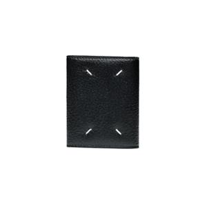 메종 마르지엘라 아코디언 폴드 레더 지갑 블랙 S56UI0149P4455T8013