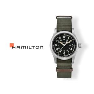해밀턴 카키필드 메카니컬 38mm 나토 남자시계 H69439931