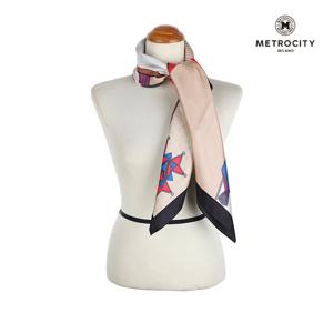 메트로시티 서커스 실크 스카프 MSSD-3010