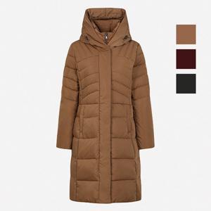 [뱅뱅] 여성 후드 스토퍼 롱 패딩점퍼(NUI877)