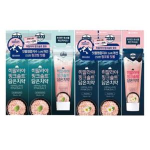 페리오 히말라야 핑크솔트 치약 100g 6개 (아이스카밍3개+플로럴민트3개)