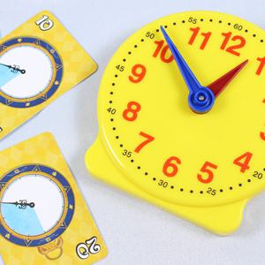 타임챌린지 보드게임 2-4인 시계학습 시간읽기