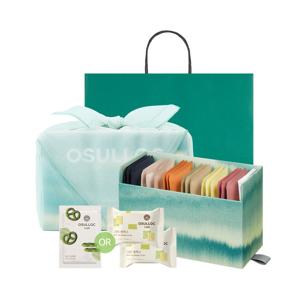 [오설록][설 세트] 티 에디션 아일랜드 + 보자기 포장(웨하스2입/말차프레첼11g 증정)