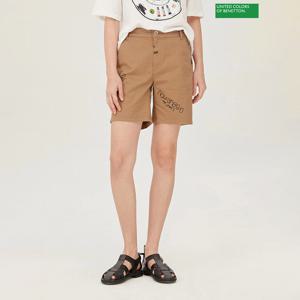 베네통 프린트 숏 팬츠 BAPT98431