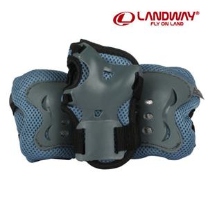 랜드웨이 V-TEC 500 보호대 세트 블루/아동용보호대/성인용보호대/자전거보호대
