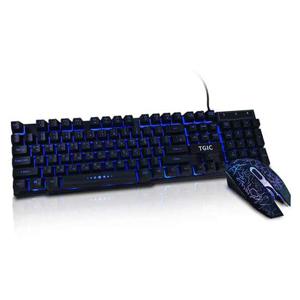 TGIC TGC-GASUNGBI2 유선 게이밍 키보드 마우스 세트 컴퓨터 pc