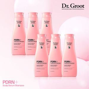 닥터그루트 최신상  PDRN 캡슐 식약처허가 기능성 탈모샴푸 더블구성(500ml×6개)